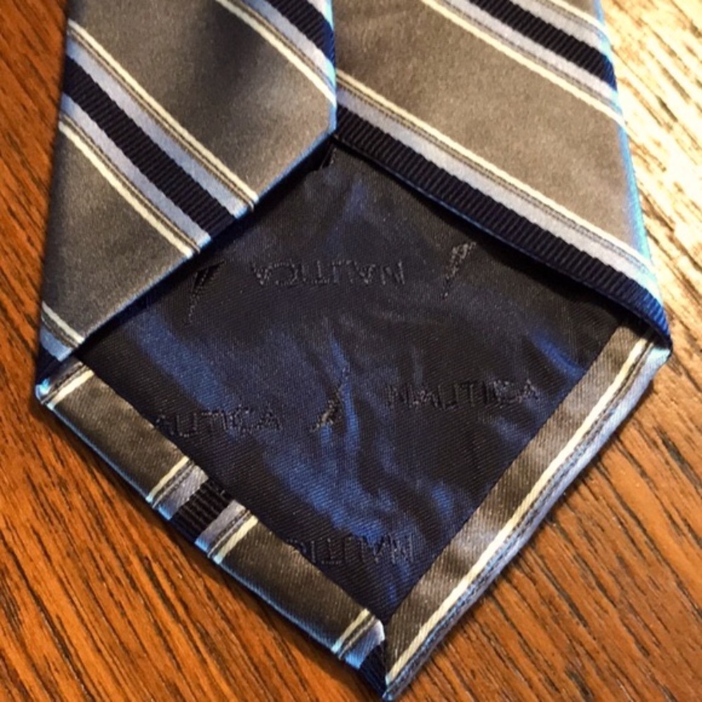 Nautica Striped Tie - Picture 8 of 9